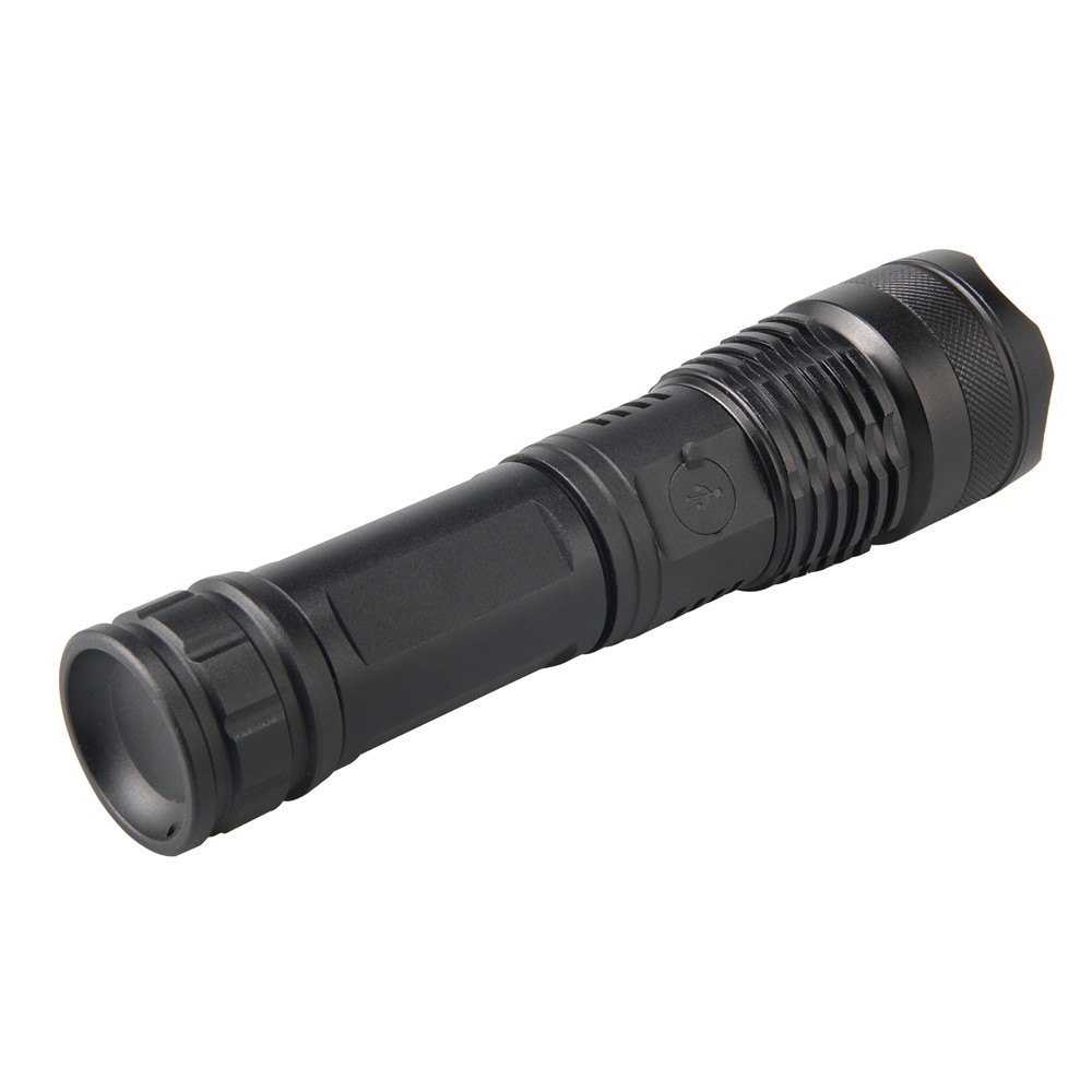 Ultrafire CREE 2700LM 18650 USB Charging XHP50 Zoom LED High Power Flashlight