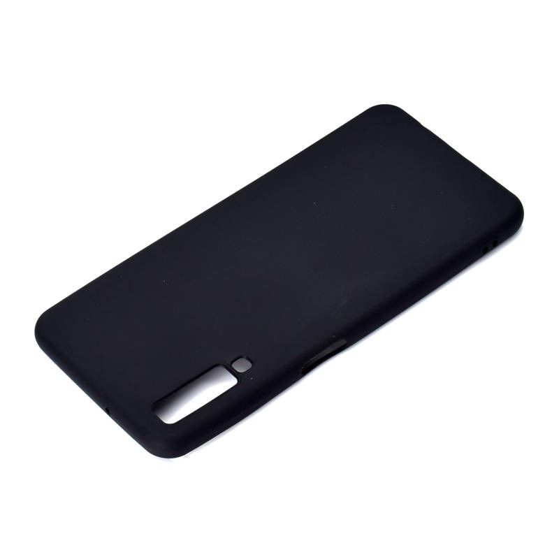 TPU Material Solid Color Mobile Phone Case for Samsung Galaxy A7(2018)