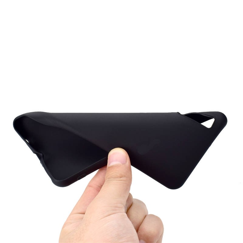 TPU Material Solid Color Mobile Phone Case for Samsung Galaxy A7(2018)
