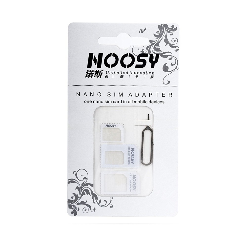 NOOSY 4-in-1 SIM Card Adapter Set