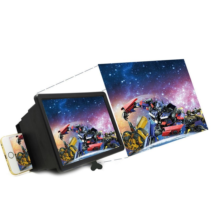 Mobile Phone Screen Magnifier Eyes Protection 3D Screen retractabl Amplifier