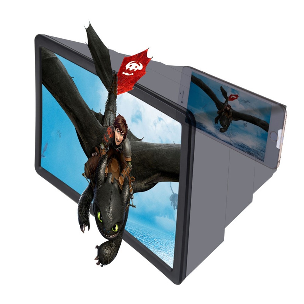 Mobile Phone Screen Magnifier Eyes Protection 3D Screen retractabl Amplifier