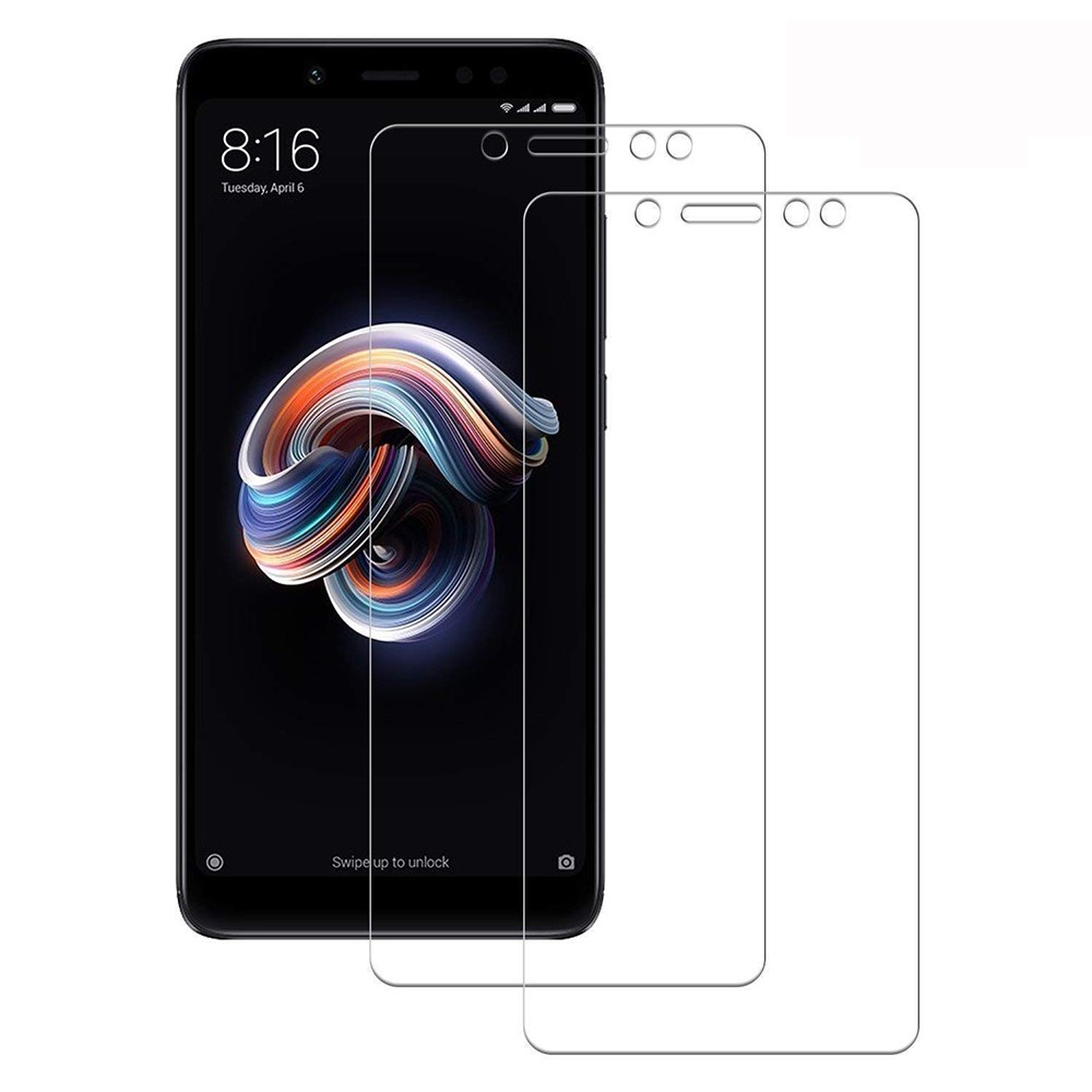 2PCS HD Screen Protector Ultra-Thin Tempered Glass for Xiaomi Redmi Note 5