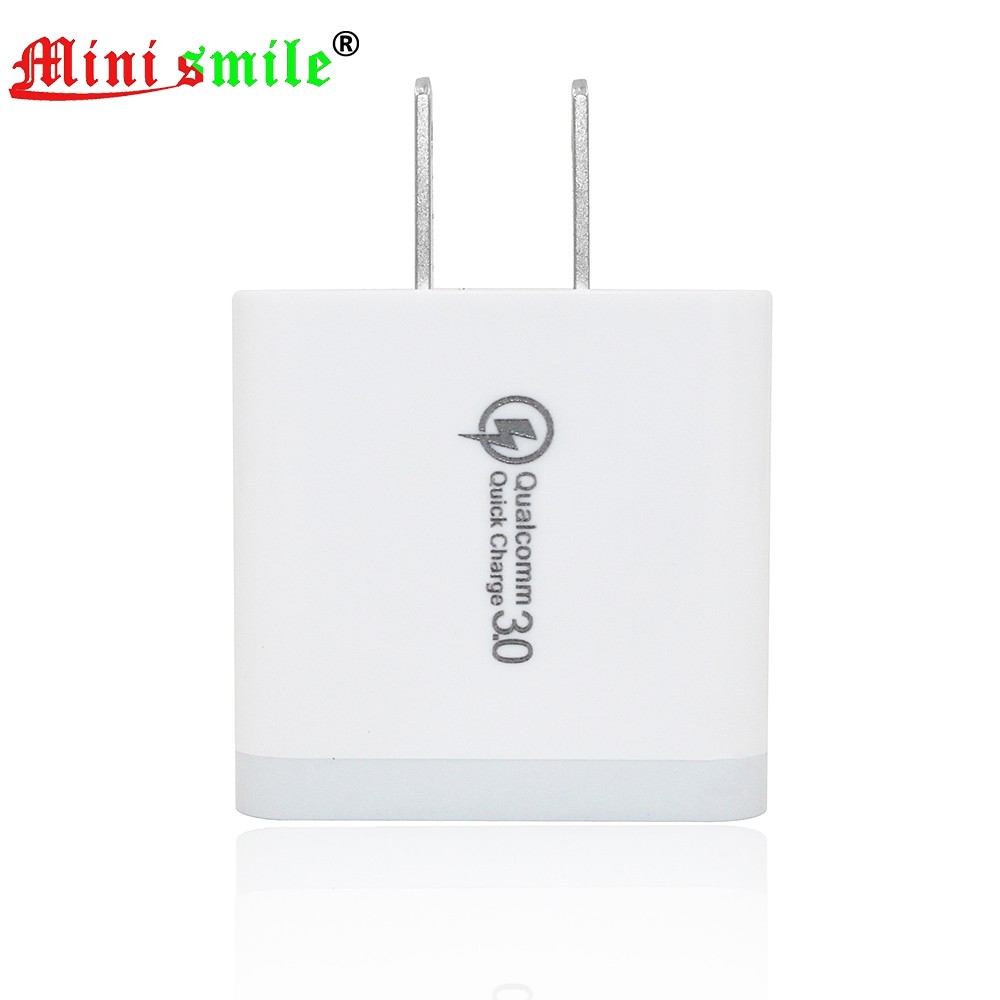 Minismile 18W Smart Travel Quick Charging 3.0 Charger Power Adapter for Xiaomi