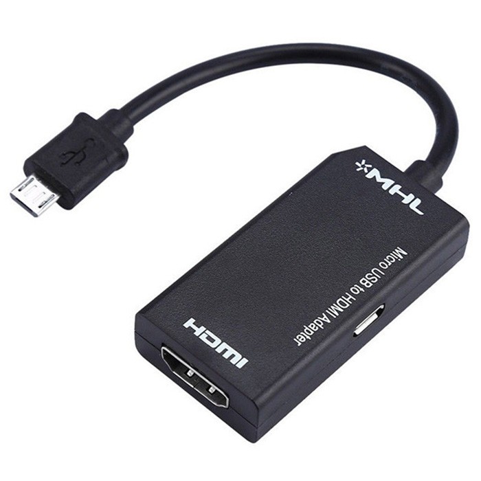 USB Micro to HDMI TV Out HDTV MHL Adapter Cable for Phone or Tablet