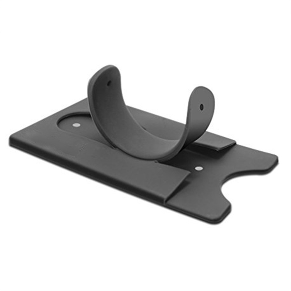 Silicone Wallet Mobile Smart Adhesive Sleeve Card Holder for Phone with Stand