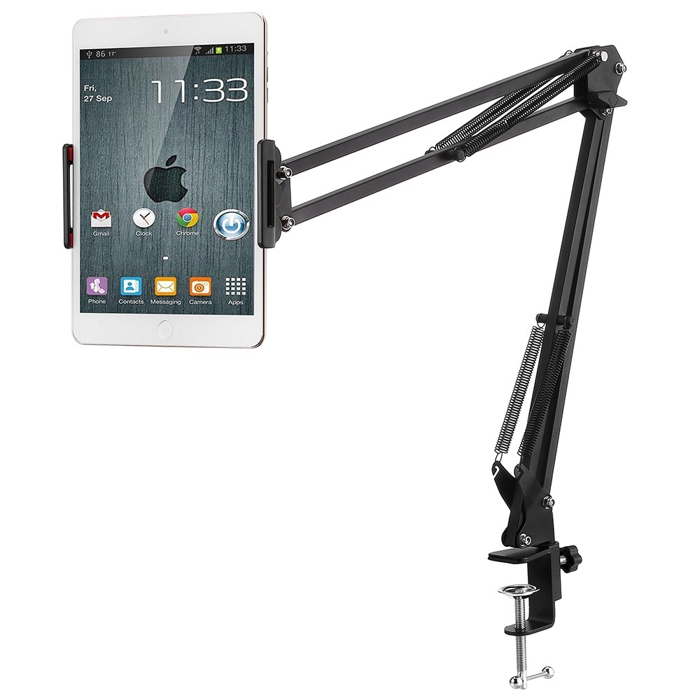 Gocomma Metal Long Clip Arm Mobile Phone Holder Bracket