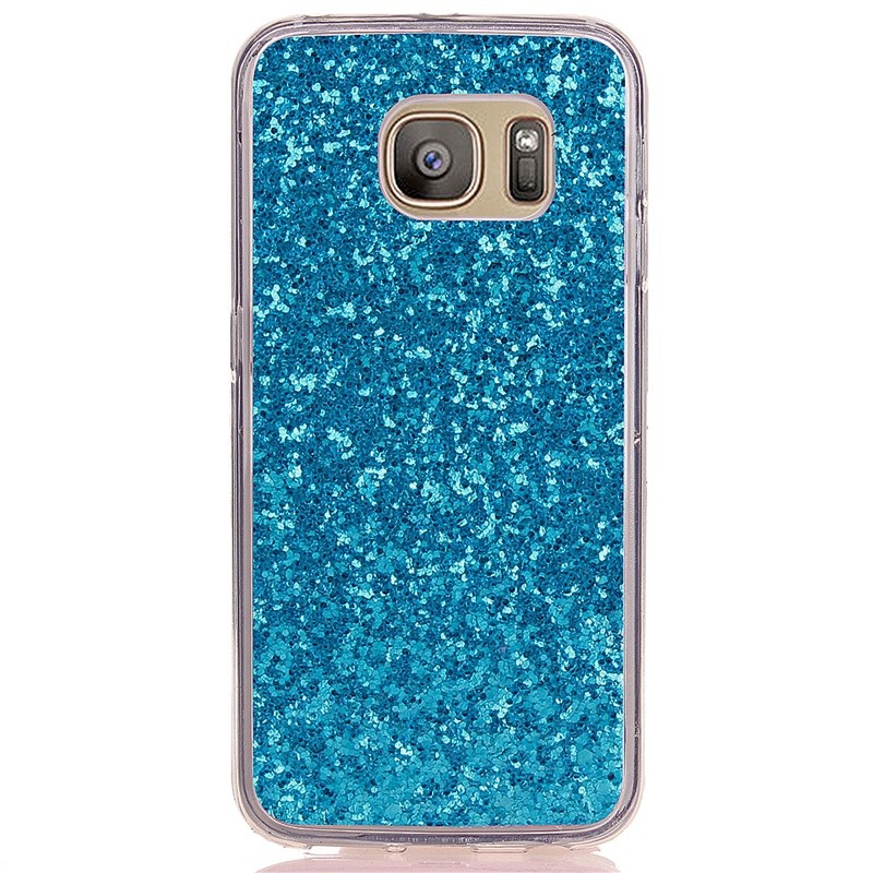 Yc Powder Coated Leather All Wrapped Tpu Mobile Phone Case for Samsung S7
