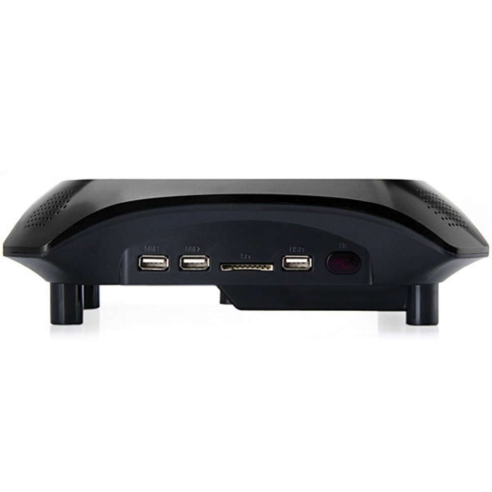 KSD-368 Portable LED Projector 40 Lumens 480 x 320 Native Resolution with DVD Player for Home Business Education