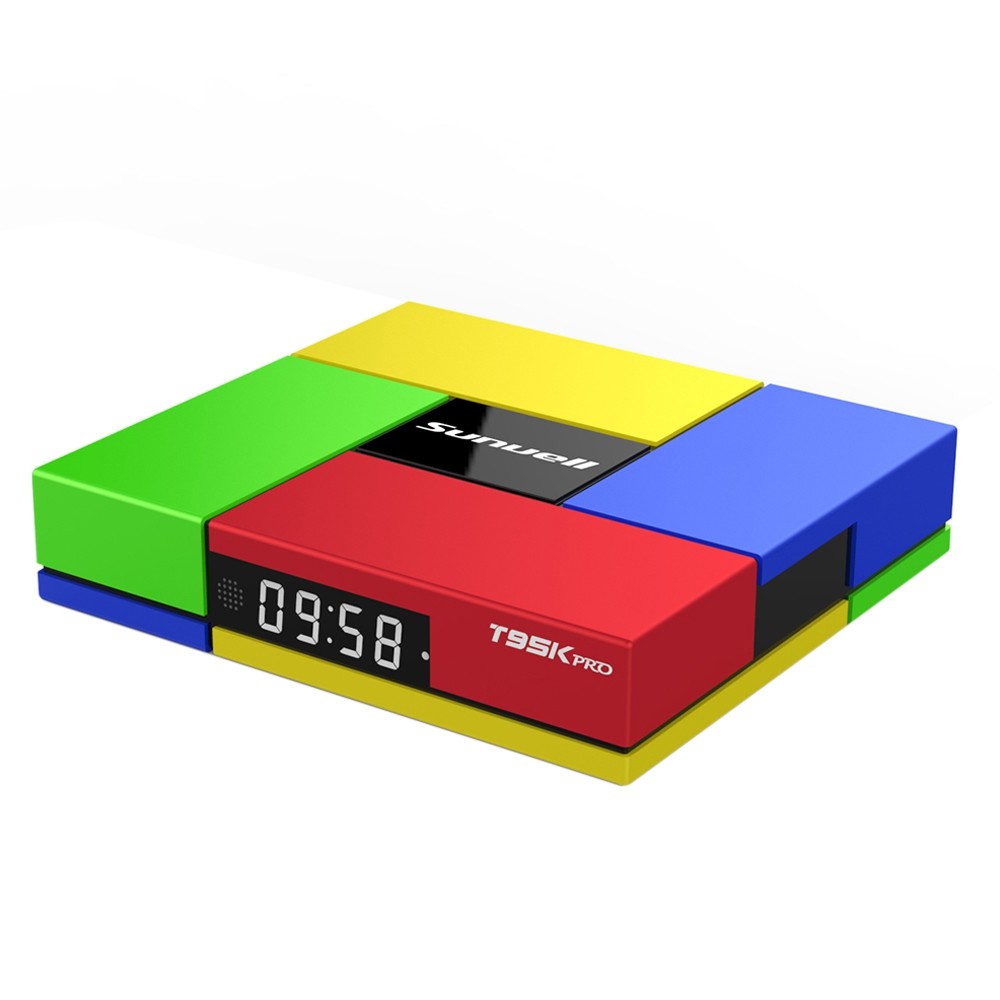 Sunvell T95K Pro Android 7.1 TV Box Amlogic S912 Octa-core CPU Support Bluetooth 4.0 Dual Band WiFi