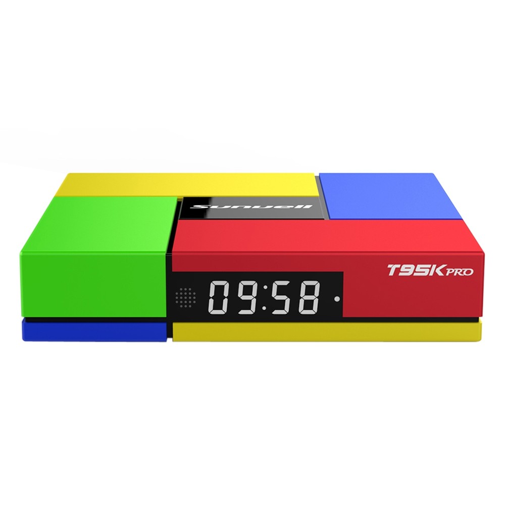 Sunvell T95K Pro Android 7.1 TV Box Amlogic S912 Octa-core CPU Support Bluetooth 4.0 Dual Band WiFi