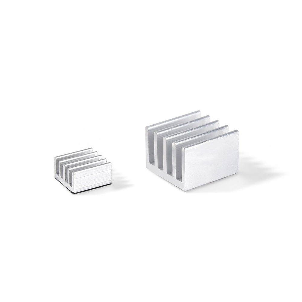 3pcs Aluminum Heatsink Radiator Cooler Cooling Kit for Raspberry Pi
