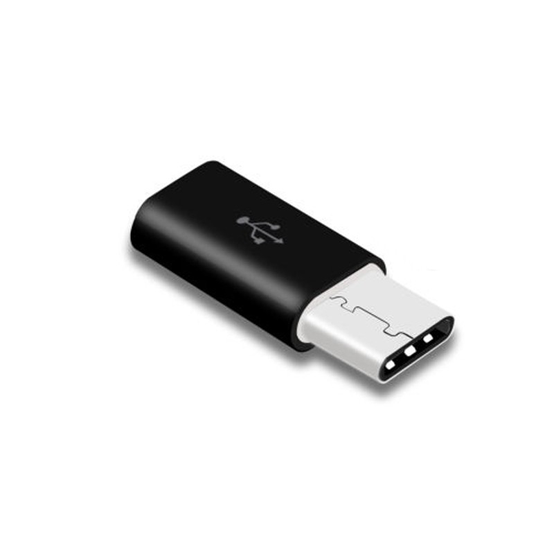 USB 3.1 Type-C  Connector To Micro USB Female Converter USB-C Data Adapter