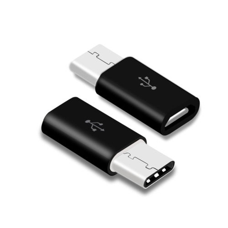 USB 3.1 Type-C  Connector To Micro USB Female Converter USB-C Data Adapter