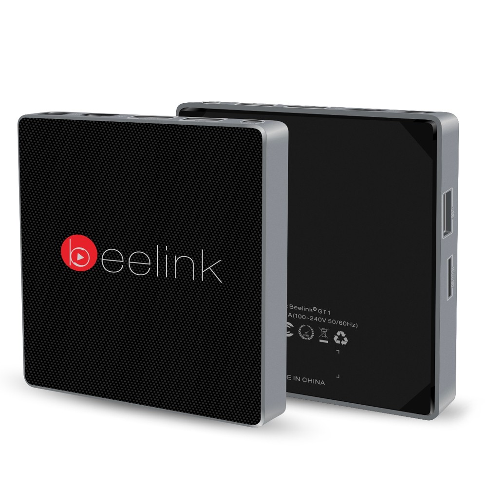 Beelink GT1 TV Box Amlogic S912 Octa Core H.265 Android 7.1 2.4G + 5.8G Dual WiFi Bluetooth 4.0