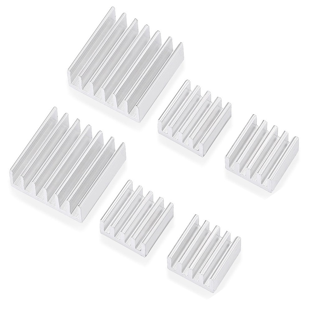 Minismile 6pcs Heatsink Heat Dissipation Panel Radiator for Raspberry Pi