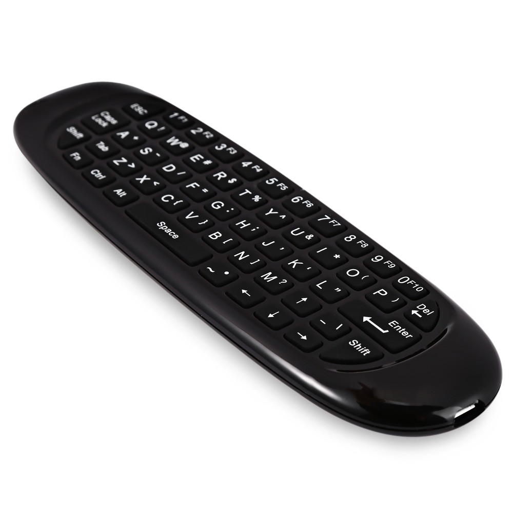 TK668 2.4GHz Wireless Air Mouse + Remote Controller + QWERTY Keyboard with LED Indicator