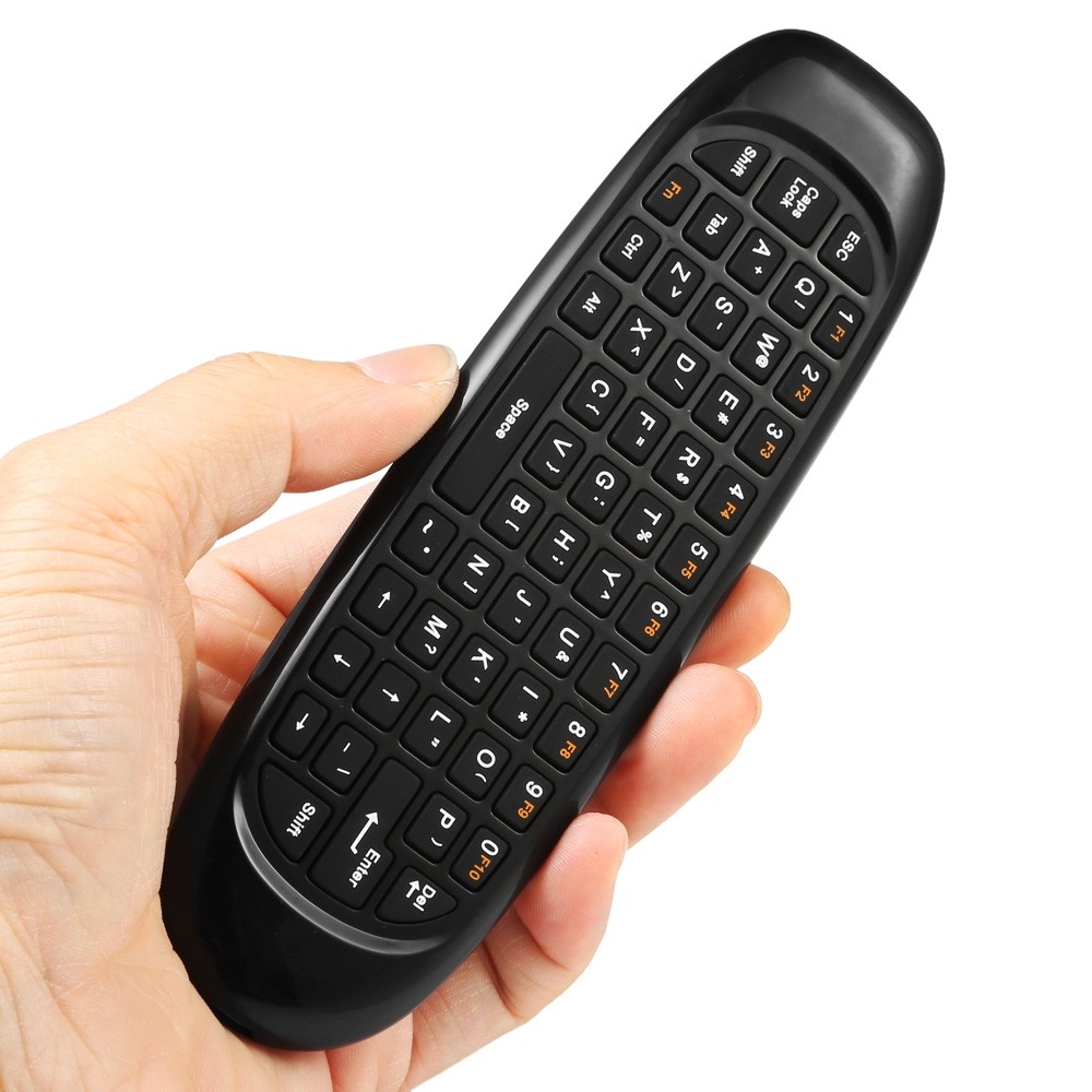 TK668 2.4GHz Wireless Air Mouse + Remote Controller + QWERTY Keyboard with LED Indicator
