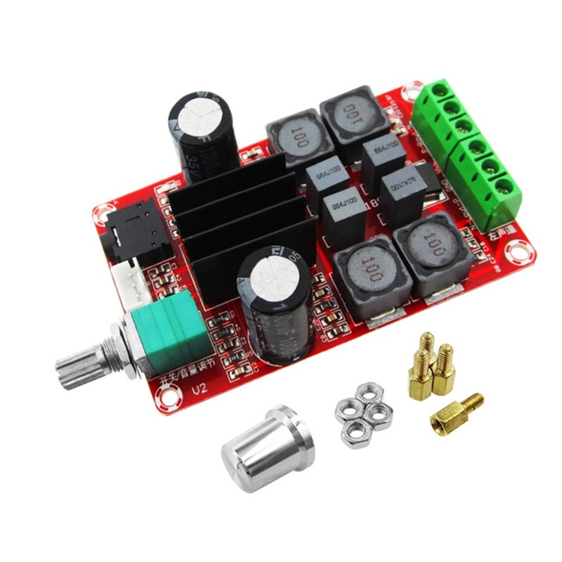 2*50W High End Digital Power Amplifier Board DC24V TPA3116D2 Dual Channel Stereo