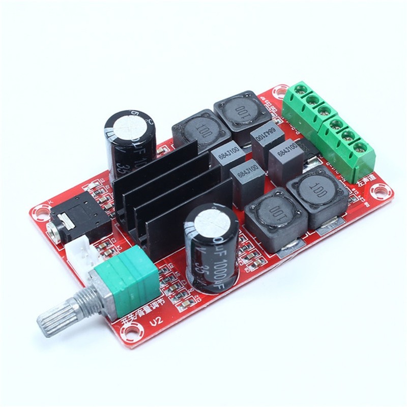 2*50W High End Digital Power Amplifier Board DC24V TPA3116D2 Dual Channel Stereo
