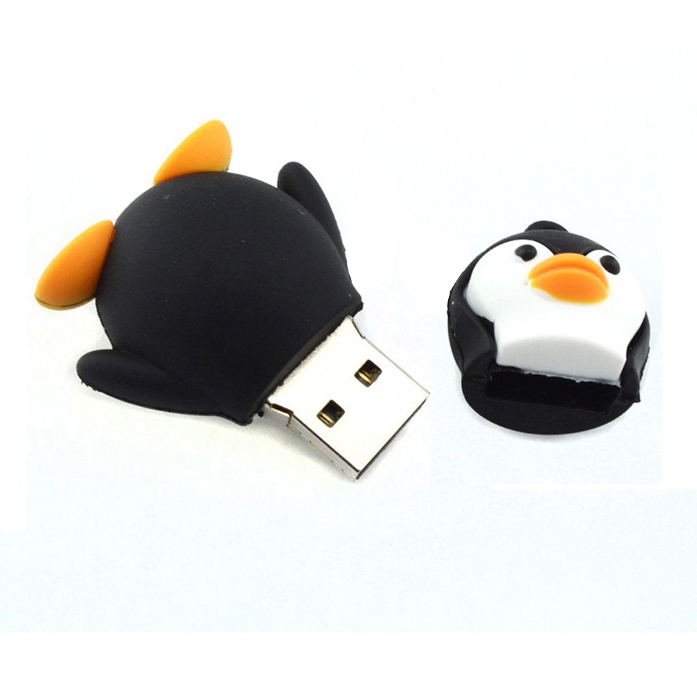 Cartoon Small Penguin Shaped USB 2.0 Flash Drive