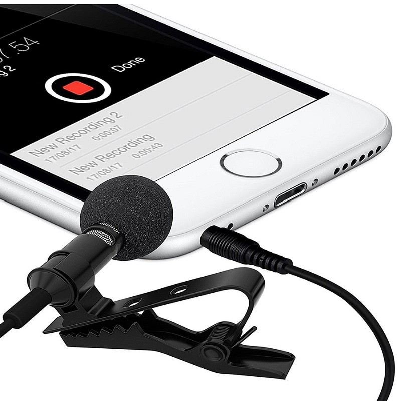 Mini K Song Microphone Omnidirectional Wheat Lavalier Microphone