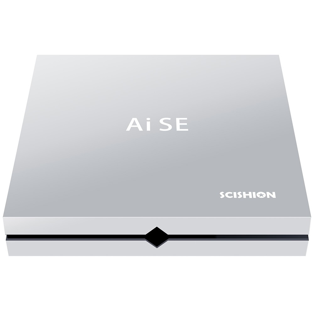 Scishion Ai SE Game Box Smart Multimedia Player Android7.1 / RK3399 / 4GB LPDDR4 + 64 eMMC / 2.4G + 5G WiFi / Support 4K H.265 / 100Mbps LAN / USB3.0 + Type-C