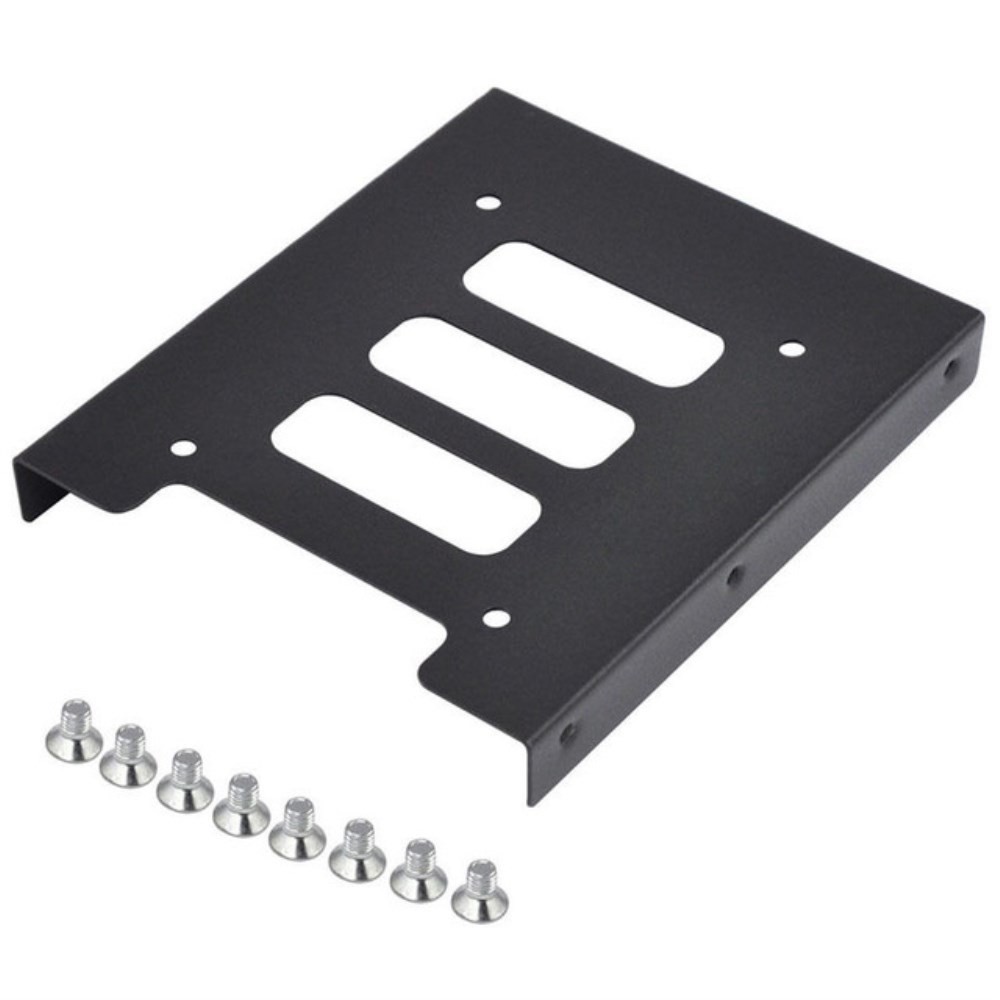 SpedCrd 2.5 Inch To 3.5 Inch Hard Disk Holder SSD Bracket with 8pcs Screw