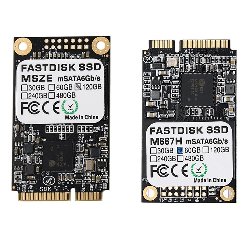 FASTDISK SSD Solid State Drive 1.8 inch mSATA3 Hard Disk