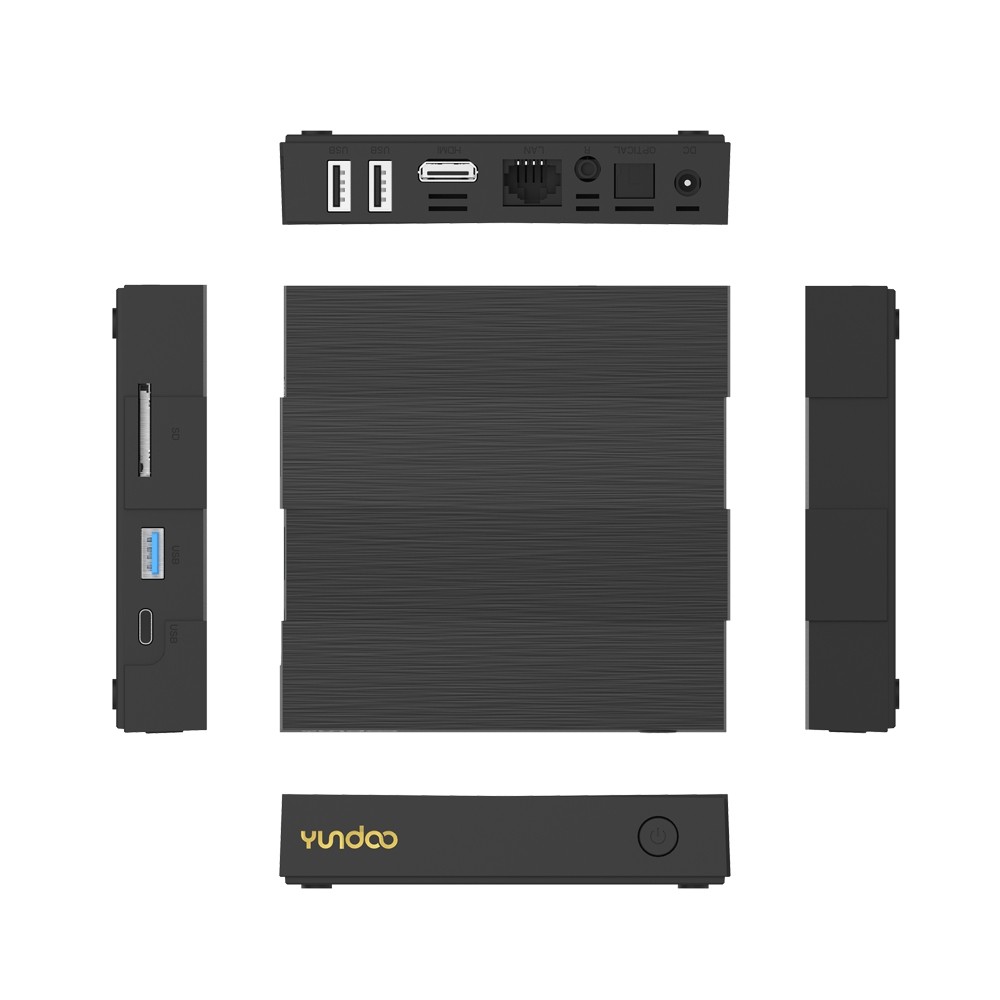 YUNDOO Y8 TV Box ARM Cortex-A72 + ARM Cortex-A53 CPU 64 bit Android 6.0 BT 4.1