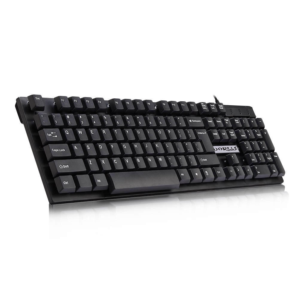 Warwolf FK - 109 Desktop Wired Keyboard with Suspended Keycaps for Home / Office