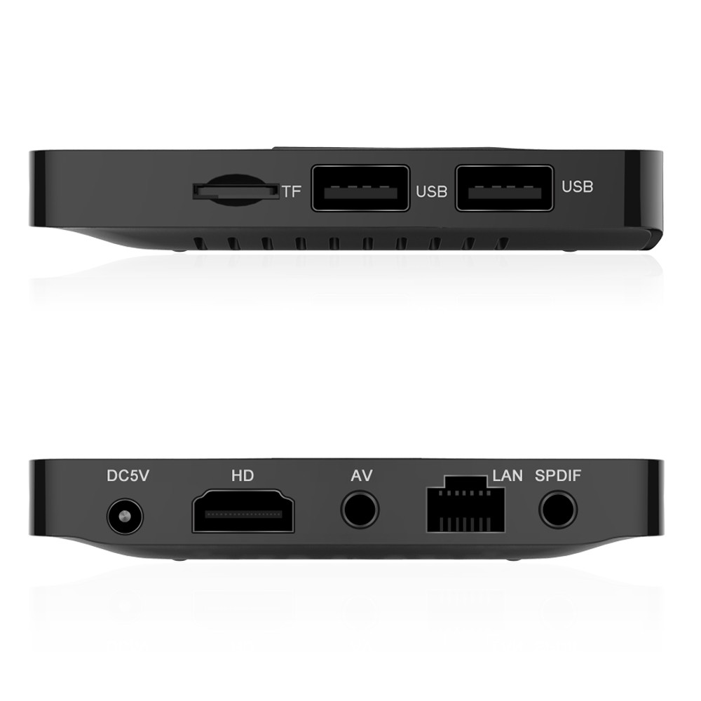 dolamee D5 Set-top Box Rockchip 3229 Quad Core Android 5.1 H.265 4K x 2K 2.4G WiFi Mini PC