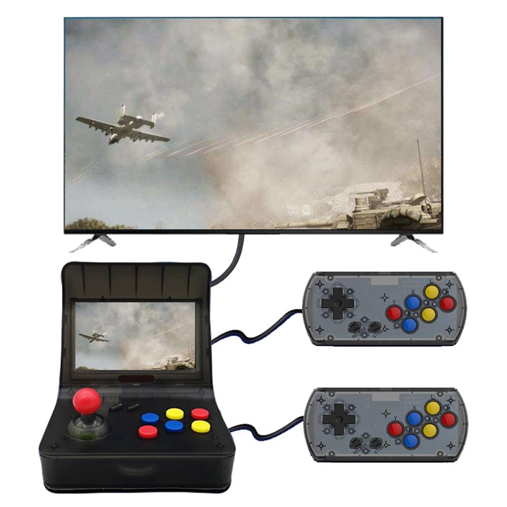 Portable Retro Mini Handheld Game Console 4.3 inch 64bit 3000 Video Games
