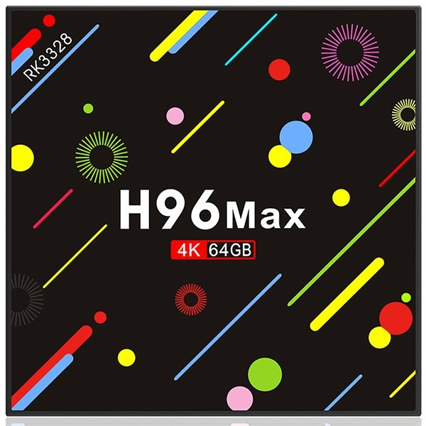 H96 MAX - H2 TV Box RK3328 Android 7.1 4GB RAM + 64GB ROM HDR10 USB 3.0 2.4G + 5G WiFi BT4.0
