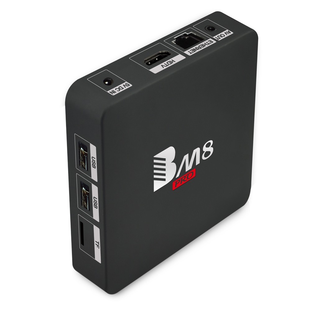 BM8 PRO Android 6.0 TV Box with Amlogic S912 Octa Core CPU Supporting Bluetooth 4.0 Dual Band WiFi