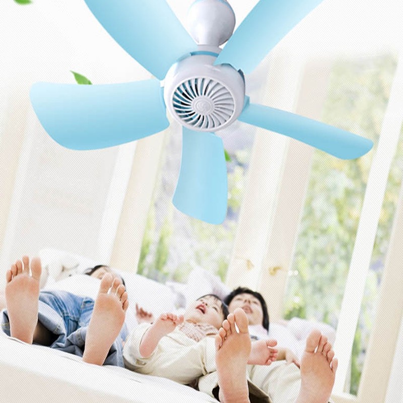 Mini Silent Five-leaf Ceiling Fan