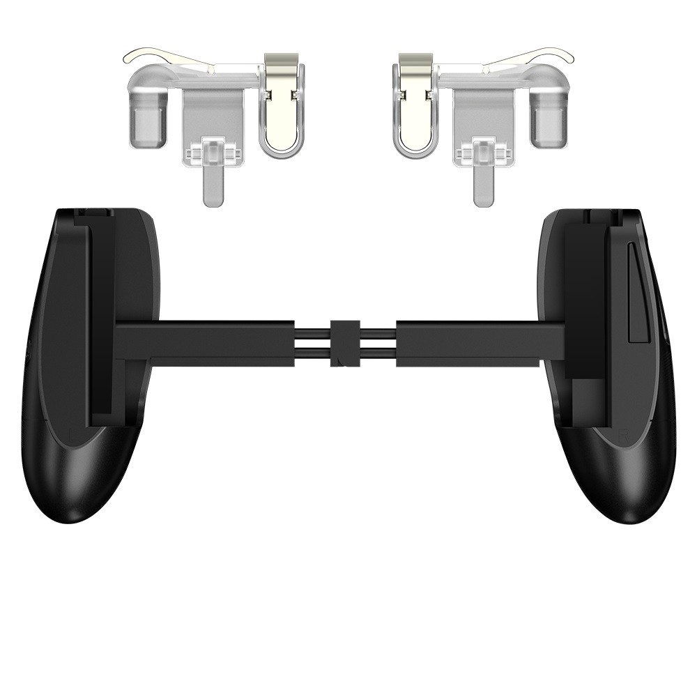 2 in 1 Handle Game Trigger Controller Fire Button Gamepad+ L1R1 Aim Key Joystick