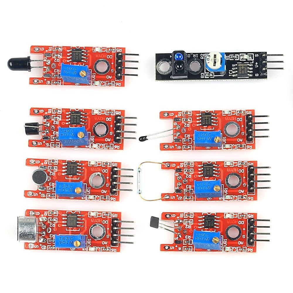 37 in 1 Sensor Modules Kit with Tutorial for Arduino MEGA Nano Raspberry Pi