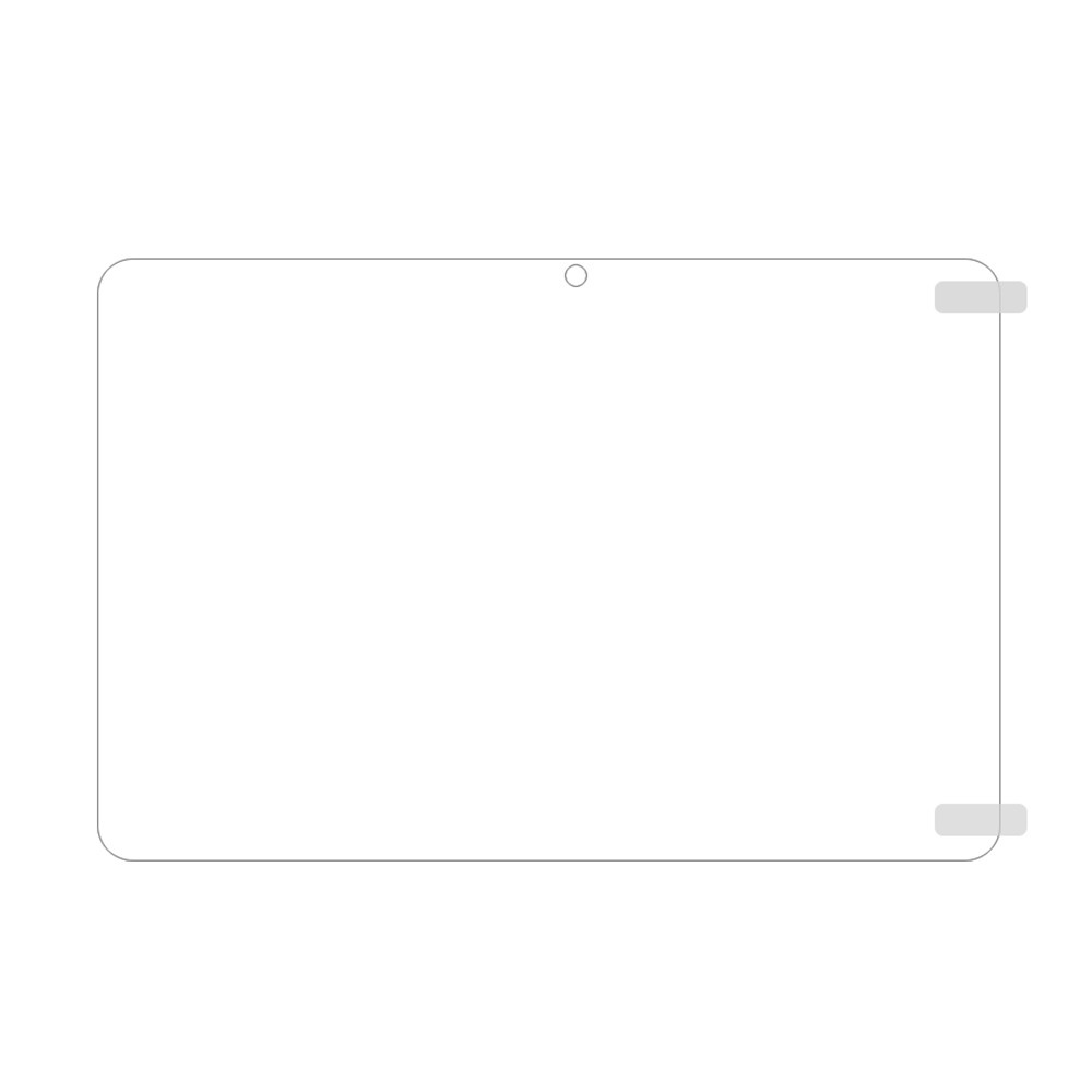 HD Clear Transparent Tablet Screen Protector for Chuwi Hi12