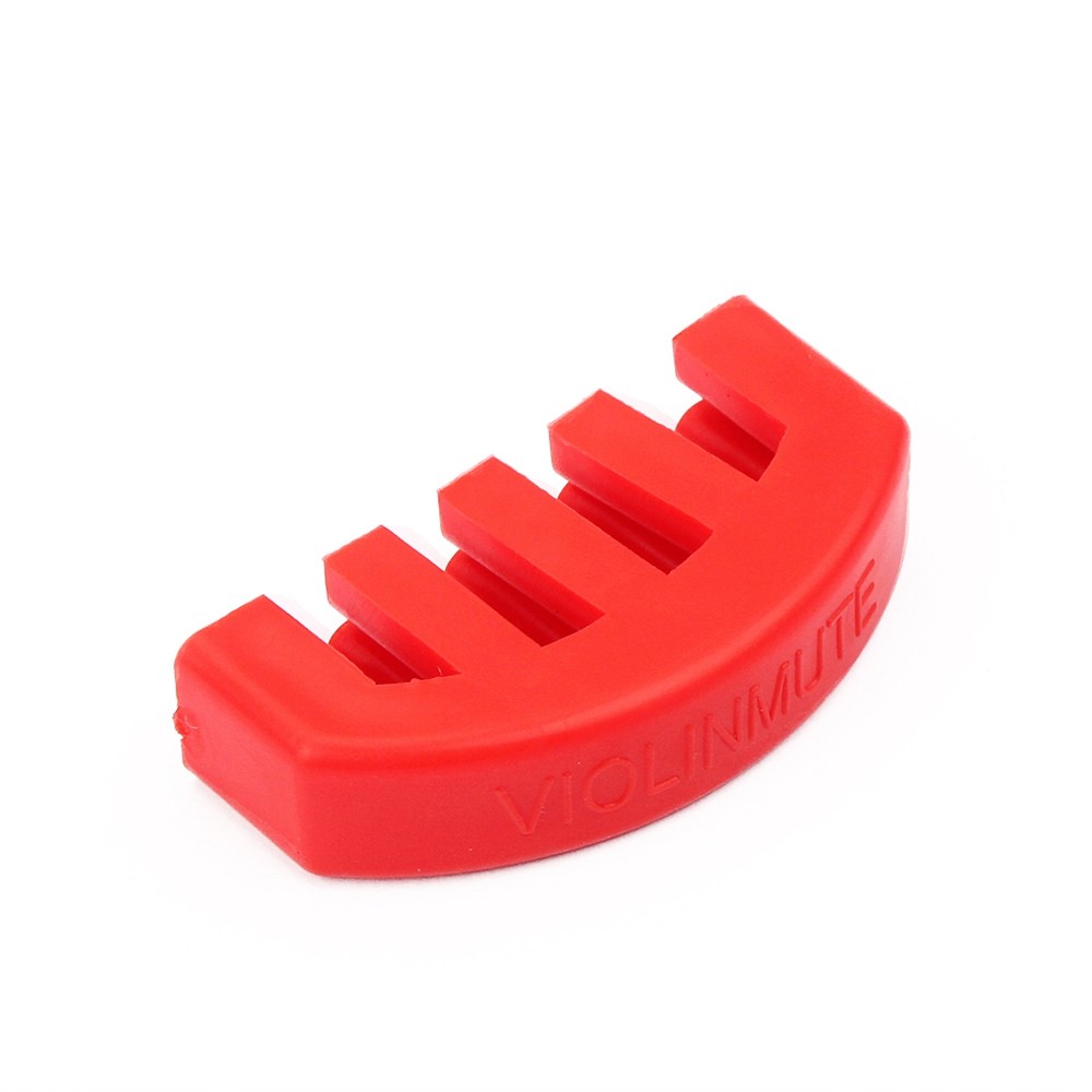 Violin Accessories Rubber Violin Mute Durable Rubber Practice Mute Silencer
