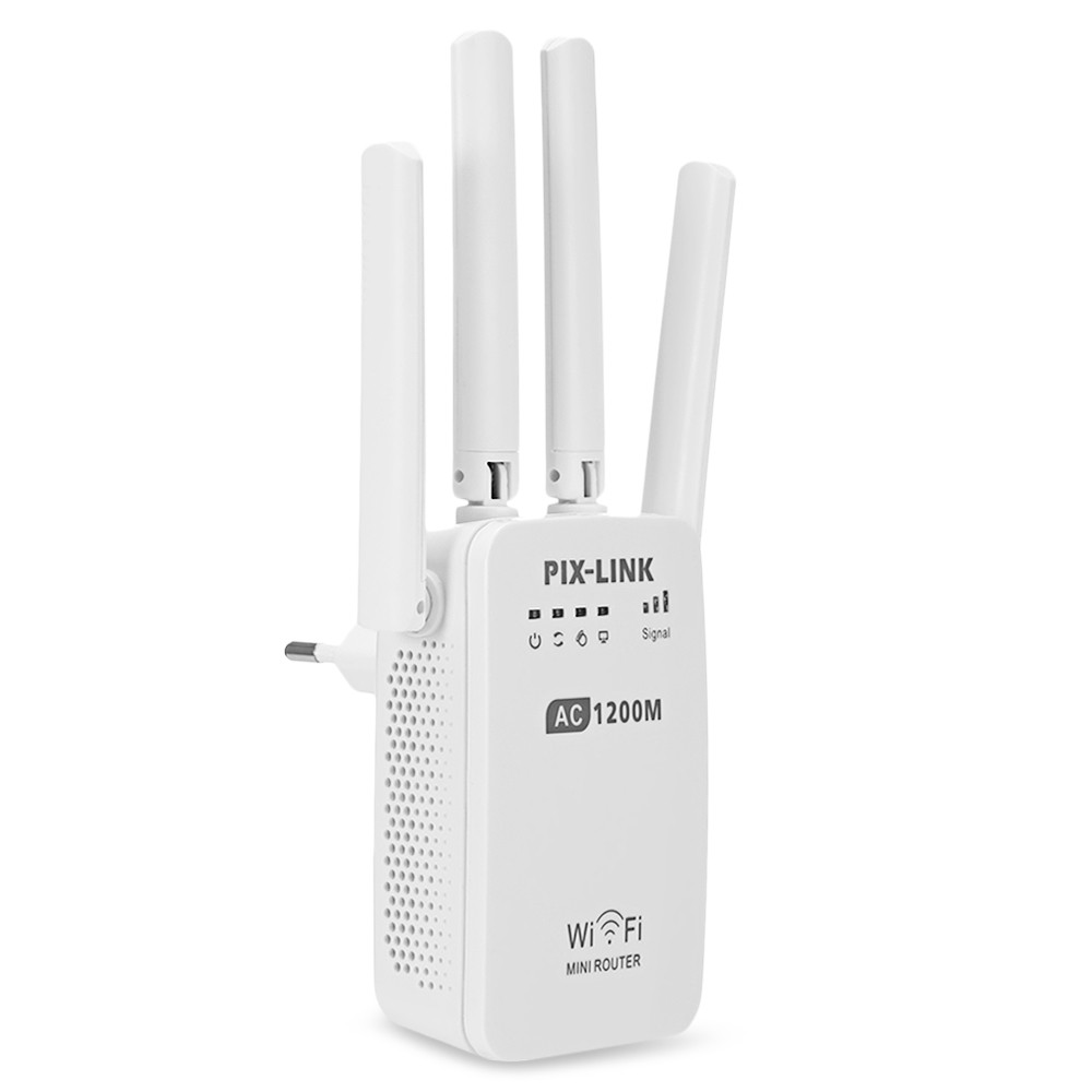 PIX - LINK LV - AC05 WiFi Range Extender 1200M Dual-band Wireless Router Repeater AP
