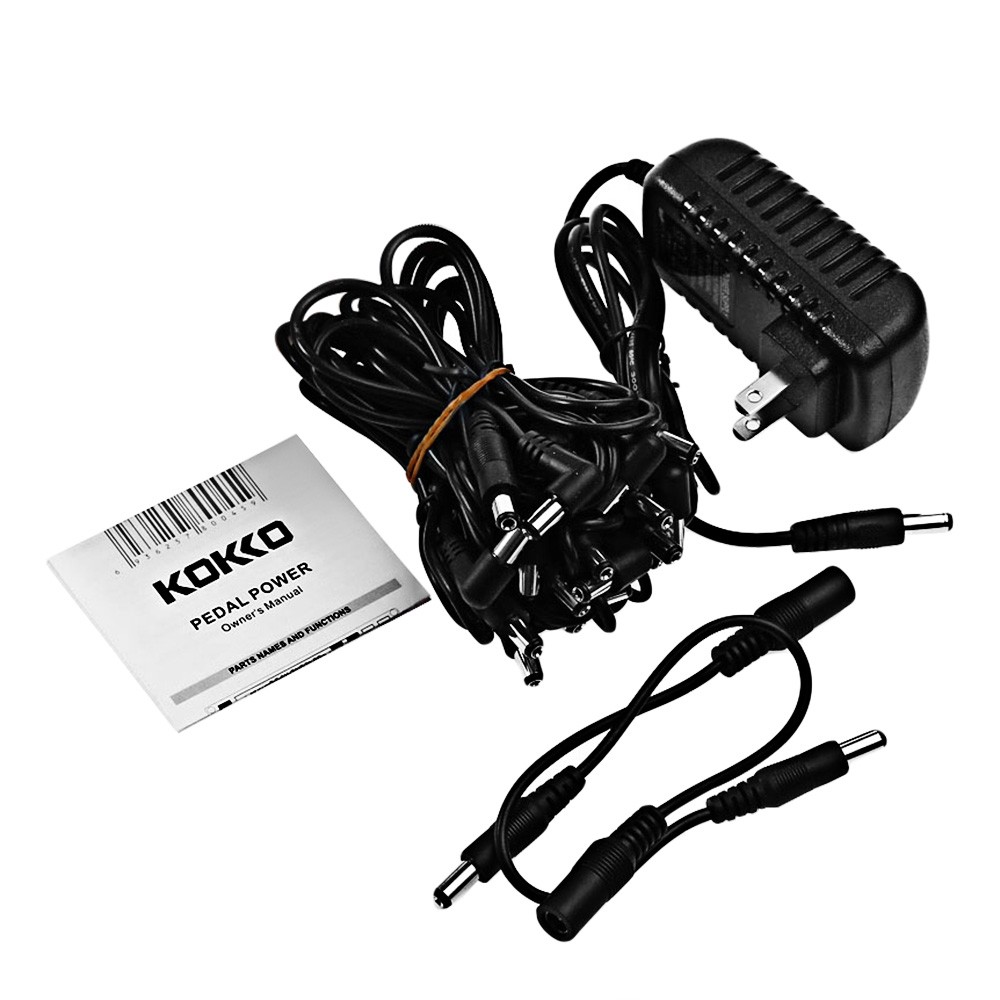 Flanger 10 Isolated Power Supply for DC 9V 12V 18V Guitar Effect Pedal
