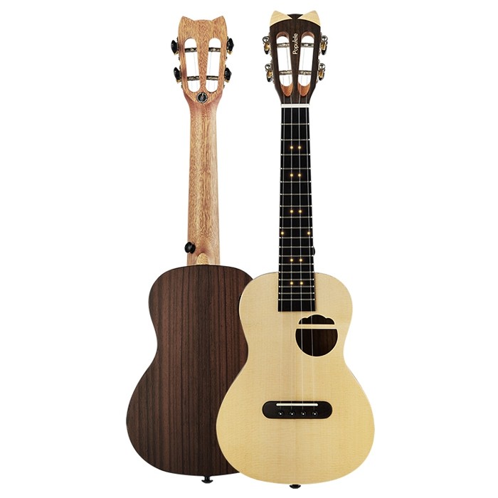 Populele S2 LED Bluetooth USB Smart Ukulele Toy Gift for Beginners