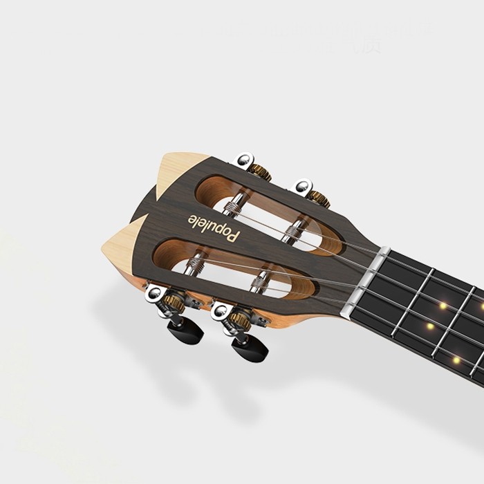 Populele S2 LED Bluetooth USB Smart Ukulele Toy Gift for Beginners