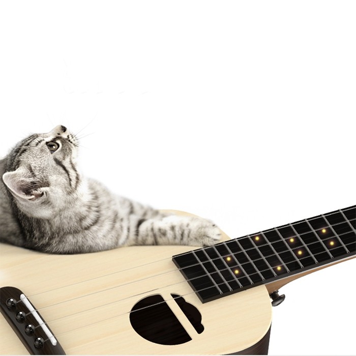 Populele S2 LED Bluetooth USB Smart Ukulele Toy Gift for Beginners