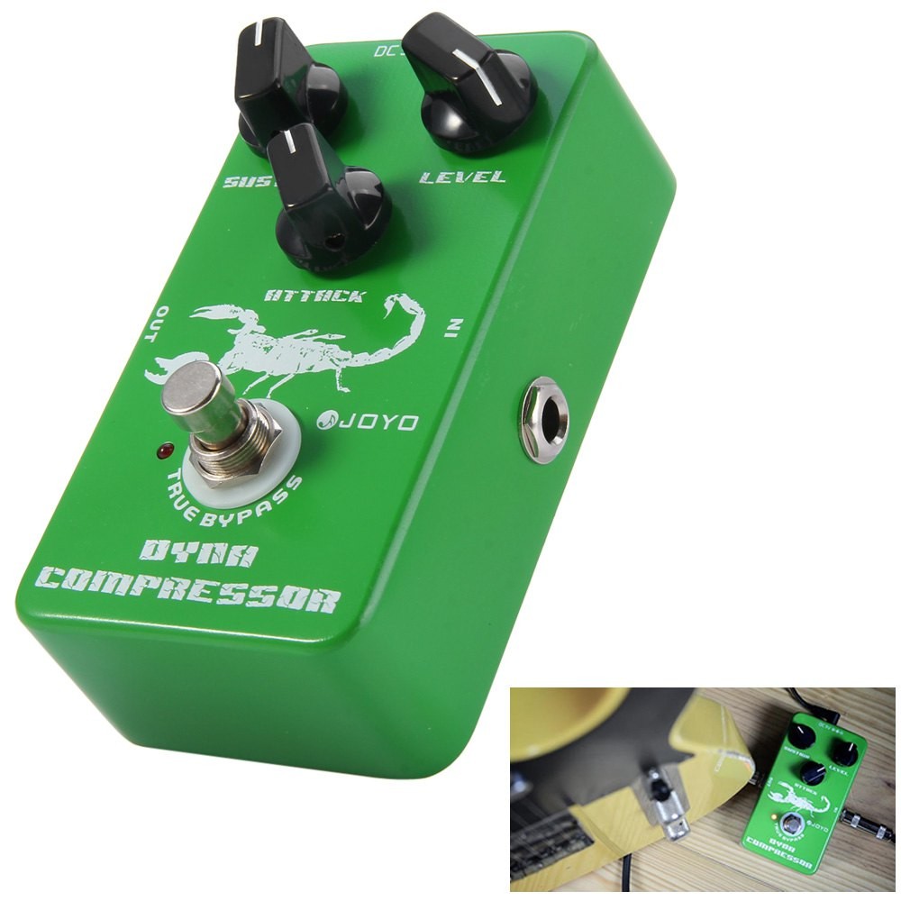 JOYO JF - 10 True Bypass Design Dynamic Compressor Electric Guitar Effect Pedal