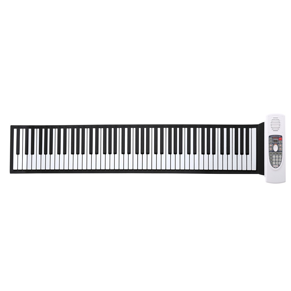 Iword S2090 Hand Roll Piano Flexible Roll Up 88 Keys  Keyboard Portable  Silicone Piano