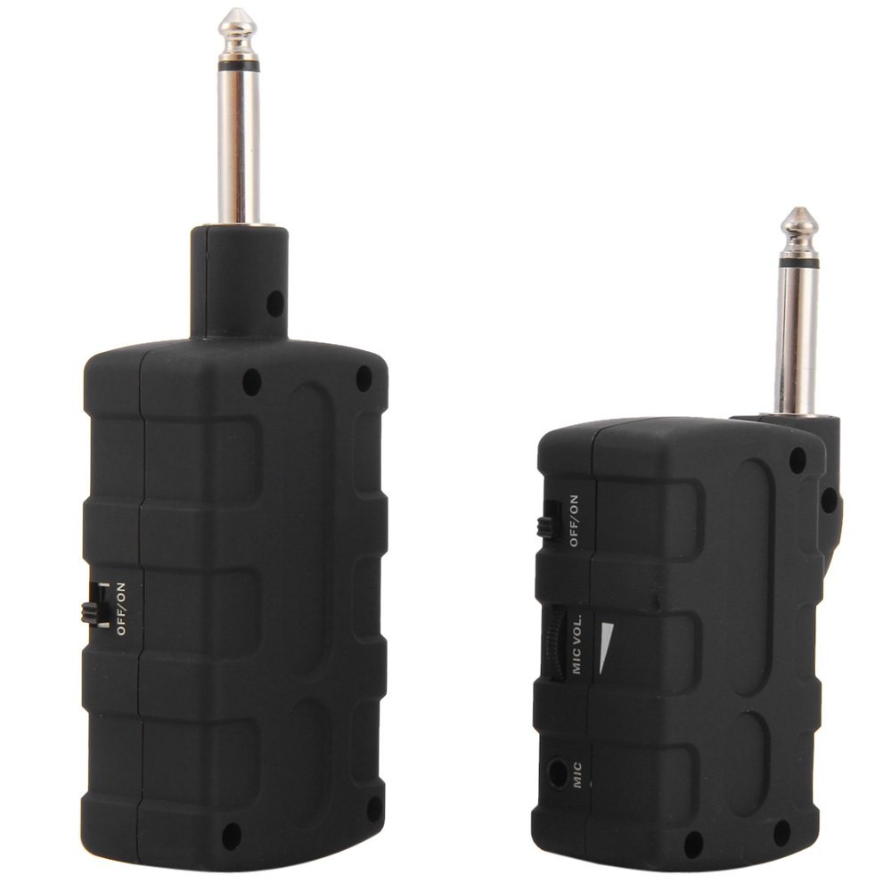 JOYO JW - 01 Rechargeable 2.4G Wireless Audio Digital Guitar Receiver Transmitter with US Plug - 100 - 240V