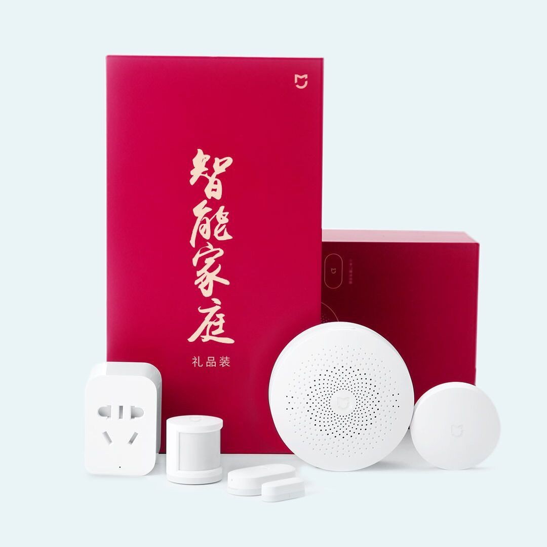 Xiaomi Mijia Multifunctional Gateway / Window / Body Sensor / Wireless Switch Smart Socket Set