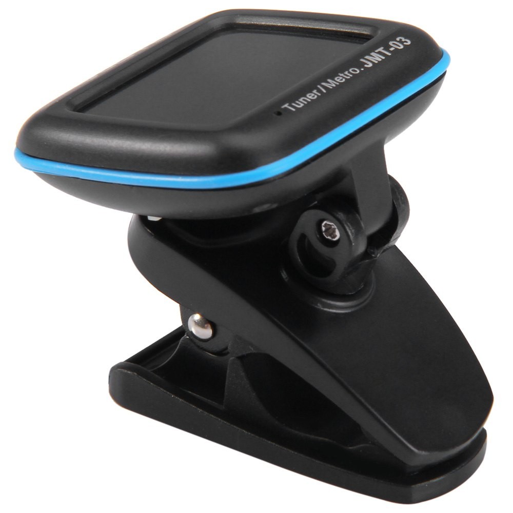 JOYO JMT - 03 360 Degrees Rotation Color LCD Guitar Tuner Metronome for Bass Ukulele Violin